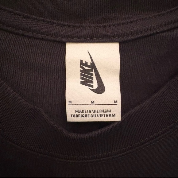 NIKE X STUSSY Black 2020 Graphic Loose Fit T-Shirt Size Medium - Picture 4 of 9